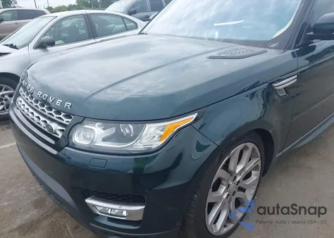 2016 Land Rover Range Rover Sport 3.0L V6 Supercharged Hse z USA, uszkodzony, nr VIN SALWR2PF1GA109151